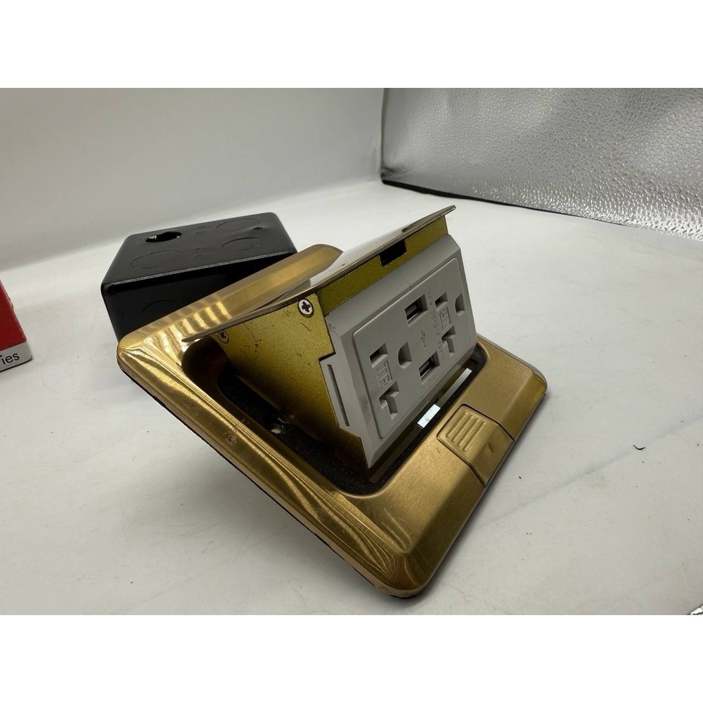Pass & Seymour Legrand FB1-TRDRB Floor Box Assembly A3 - Picture 5 of 13
